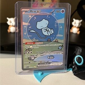 HANDMADE Pokemon Bubble Mew Ex 232/091 PROXY/ALT CARD